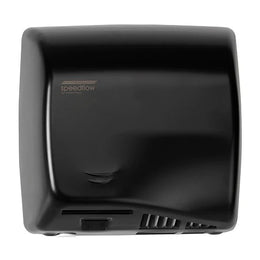 Saniflow® M17AB-UL PLUS Hand Dryer - Steel Black Epoxy High-Speed HEPA Universal Voltage ADA