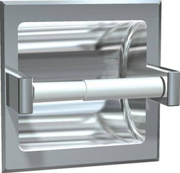 Commercial Toilet Paper Dispenser, Recessed-Mounted, Stainless Steel w/ Satin Finish ASI 7402-SD