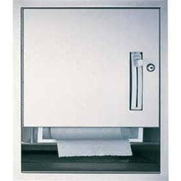 Commercial Paper Towel Dispenser, Surface-Mounted, Stainless Steel ASI 04523