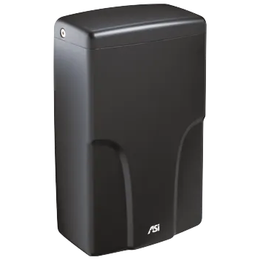 TURBO-Pro - Automatic High Speed Hand Dryer (208-220V) HEPA Filter, Matte Black, Surface Mounted ADA ASI 0196-2-41