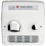 World Model A Recessed Cast Iron Hand Dryer - ADA Compliant - Commercial Grade