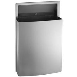 Semi-Recessed Removable Waste Receptacle 11.2 Gal