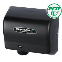 American Dryer Extreme Air EXT7-BG Hand Dryer Black - No Heat High Speed - Low Noise - Hygienic