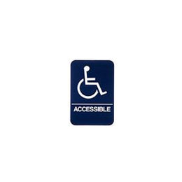 ADA Handicap Accessible Restroom SignWith Braille