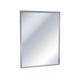24x36 stainless steel channel frame mirror for commercial restroom installation