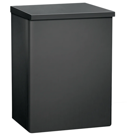 ASI 0852-41 Matte Black - Sanitary Waste Disposal - Surface Mounted