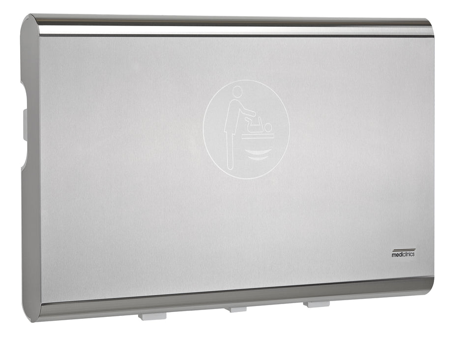 CP0016HCS-I Satin Stainless Steel SANIFLOW HORIZONTAL BABYMEDI WITH IONIZER