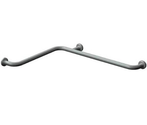ASI 3457 Exposed Flange (1-1/4" O.D) Smooth - Horizontal Grab Bar, 54” x 42”  