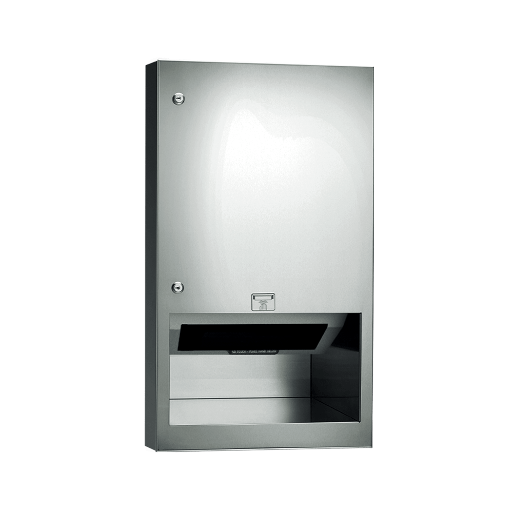 ASI 645210A-6 Simplicity™ - Auto Paper Towel Dispenser - Roll - Battery - Semi-Recessed