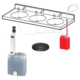ASI-0390-1AC-41 EZ Top Fill Multi-Feed Kit - Matte Black Finish