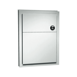 ASI-0472 Dual Access Napkin Disposal - Partition Mount