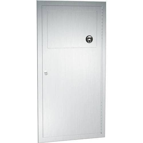 ASI-04733 Recessed Waste Receptacle - Stainless, 3 Gallon