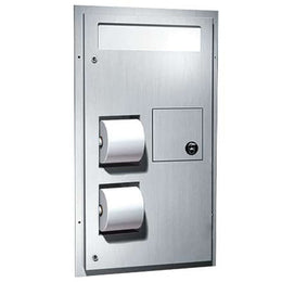 ASI-0481-R Partition Combo - Seat Cover, TP, Napkin