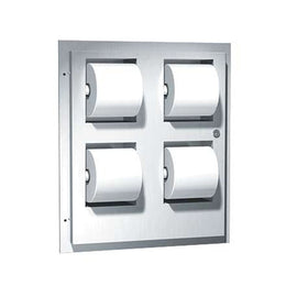ASI-048234 Recessed Multi-Roll Dispenser - TP, Napkin
