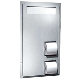 ASI-0484-HCR Partition Combo - Seat Cover & Toilet Paper