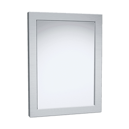 ASI-101-14 Stainless Steel Framed Mirror - Rear Mounting