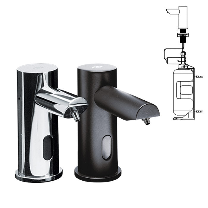 ASI 0394-6-1AC Foam Soap Dispenser 6-Pack - Top Fill AC