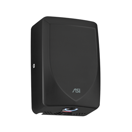 ASI 0192-1-41 ADA High-Speed Hand Dryer - Matte Black, Fast Dry