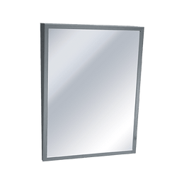 ASI 0535-1630 Mirror - Fixed Tilt, Stainless Steel Frame16"W X 30"H
