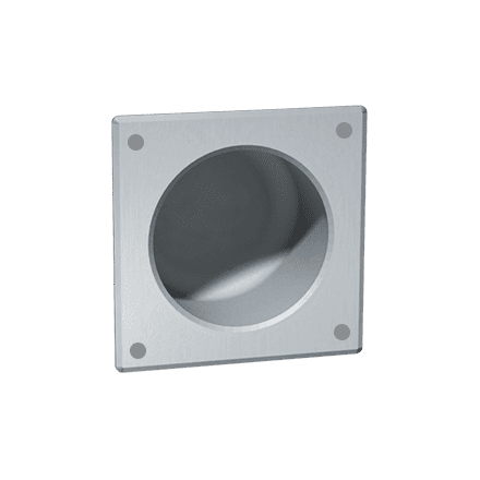 ASI 110-13 Recessed Toilet Paper Holder - Front Mount, Square