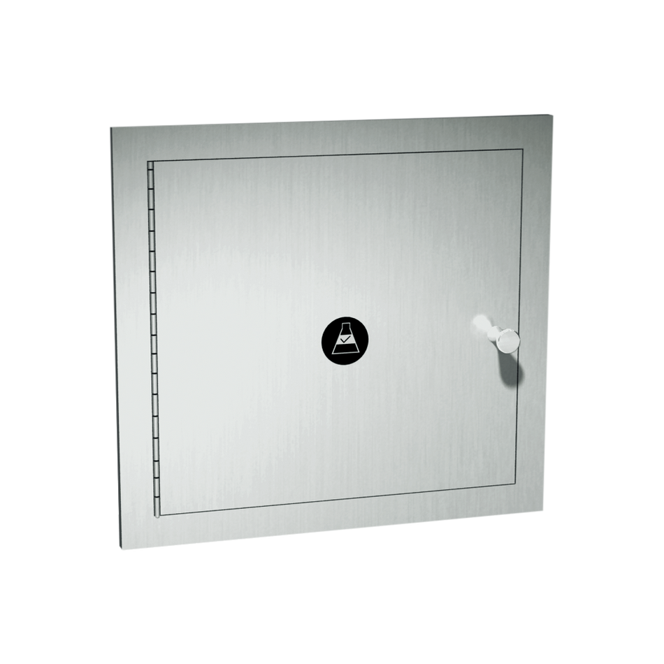 ASI 8156 Specimen Pass-Through Box - Recessed, Stainless Steel