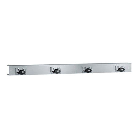 ASI 0796-4 Mop Rack - 4 Holders - 36" - Surface Mounted