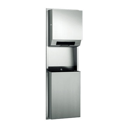 ASI 646924AC Simplicity™ - Auto Paper Towel Dispenser & Waste Receptacle - Roll - (110-240V) - 12 gal. - Recessed
