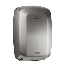 Saniflow® M09AB-UL-ION MACHFLOW® PLUS Hand Dryer - Black Epoxy on Steel High-Speed HEPA Ionizer Universal Voltage