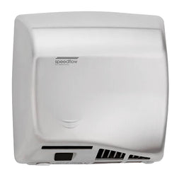 Saniflow M17ACS SPEEDFLOW® PLUS Hand Dryer - Satin (Brushed) Stainless Steel High-Speed HEPA Universal Voltage ADA