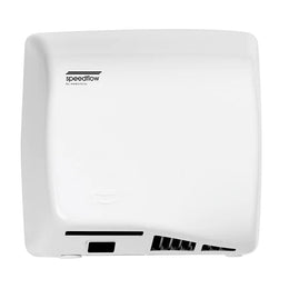 Saniflow M17A SPEEDFLOW® PLUS Hand Dryer - White Epoxy on Steel High-Speed HEPA Universal Voltage High-Speed ADA