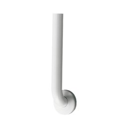 ASI 3701-42W Snap Flange (1-1/4" O.D) White Powder Coated Finish - Straight Grab Bar, 42”  