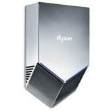 Dyson HU02 Airblade V hand dryer in nickel finish for high traffic restroom