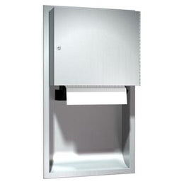 Recessed Automatic Roll Paper Towel Dispenser Stainless Steel