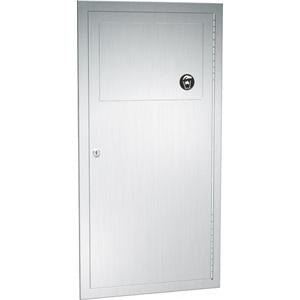 Waste Receptacle - Recessed - 3 Gallon - Stainless Finish