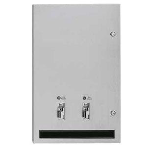Recessed Sanitary Napkin/Tampon Vendor