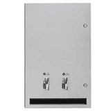 Recessed Sanitary Napkin/Tampon Vendor