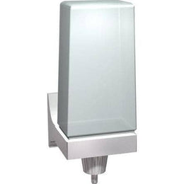 Commercial Liquid Soap Dispenser, Surface-Mounted, Manual-Push, Plastic - 24 Oz ASI 0356