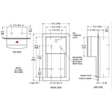 ASI 20031 Commercial Toilet Paper DispensertabbSurface-MountedtabbStainless Steel w/ Satin Finish