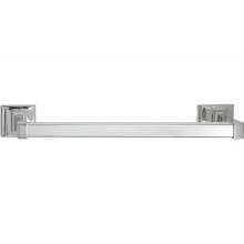 Towel Bar, 30" Length, Surface-Mounted, Square, Chrome Plated Zamak ASI 0760-Z30