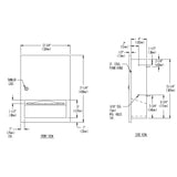 ASI 6457 Commercial Paper Towel DispensertabbRecessed-MountedtabbStainless Steel