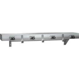 Commercial Utility Mop/Rag Shelf w/ Drying Rod, 36" L x 2-1/2 H, Stainless Steel" ASI 1315-4
