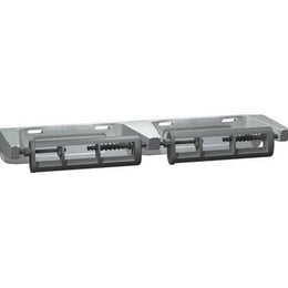 ASI 0264-1A Washroom Accessories Holder - Double, Standard Rolls, Unrestricted Delivery - Surface Mounted