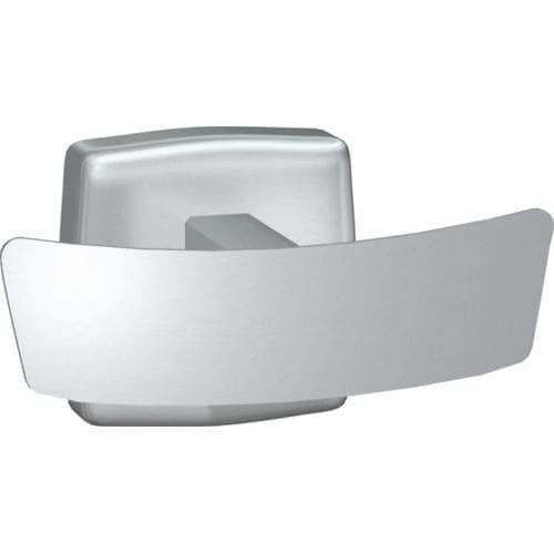 Commercial Double Robe Hook, 34" L x 4 H, Stainless Steel" ASI 7745-S