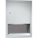 ASI 0457-2 Traditional™ - Paper Towel Dispensers Dispenser - Multi, C-Fold - Semi-Recessed