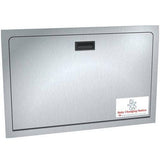 ASI 9013 Baby Changing StationtabbRecessed-MountedtabbStainless Steel