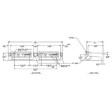 ASI 0264-12 Commercial Double Roll Toilet Paper Dispenser w/ Theft Resistant SpindletabbSurface-MountedtabbMetal