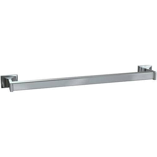 ASI 7360-24B Towel Bar  - Square - Bright Stainless Steel - 24"L - Surface Mounted