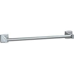 ASI 7355-30B Towel Bar  - Round - Bright Stainless Steel - 30"L - Surface Mounted