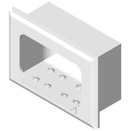 ASI 0400 Soap Dish - Stainless Steel, Dry Wall - Recessed