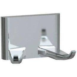ASI 0745-Z Robe Hook - Double - Chrome Plated Zamak - Surface Mounted